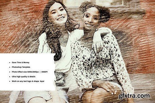 Mixed Sketch Photo Effect R2LAVLK Mixed Sketch Photo Effect R2LAVLK