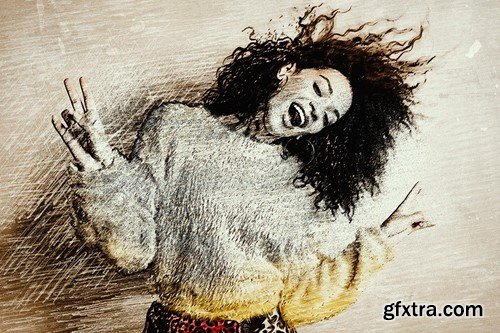 Mixed Sketch Photo Effect R2LAVLK Mixed Sketch Photo Effect R2LAVLK