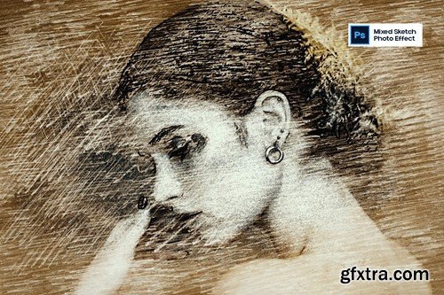 Mixed Sketch Photo Effect R2LAVLK Mixed Sketch Photo Effect R2LAVLK