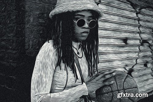 Scared Painting Photo Effect RWNSMJS Scared Painting Photo Effect RWNSMJS