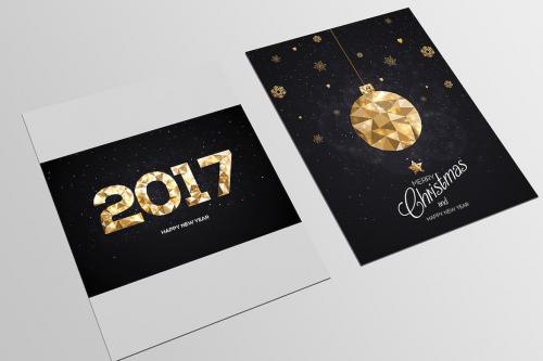 Set of Merry Christmas backgrounds Set of Merry Christmas backgrounds