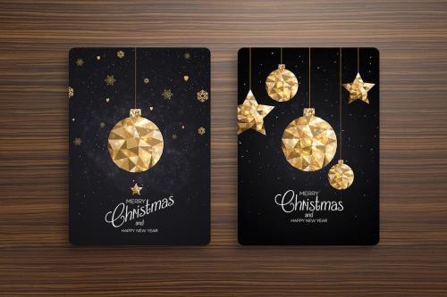 Set of Merry Christmas backgrounds Set of Merry Christmas backgrounds