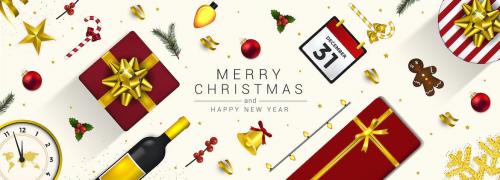 Merry Christmas and Happy New Year greeting cards Merry Christmas and Happy New Year greeting cards