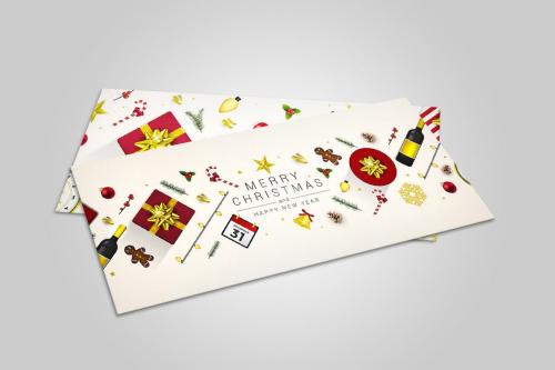 Merry Christmas and Happy New Year greeting cards Merry Christmas and Happy New Year greeting cards