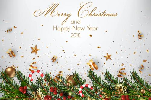 Modern Merry Christmas and Happy New Year Cards Modern Merry Christmas and Happy New Year Cards