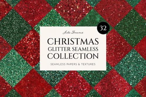 Christmas Glitter Seamless Textures Papers Pattern Christmas Glitter Seamless Textures Papers Pattern