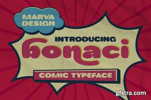 Bonaci - A Classic Comic Font Z7ESK8T