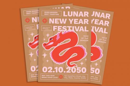 Chinese New Year Fest Flyer Chinese New Year Fest Flyer
