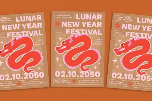 Chinese New Year Fest Flyer Chinese New Year Fest Flyer