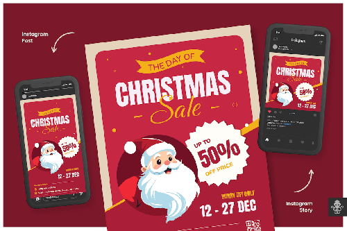Christmas Promo Sale Flyer