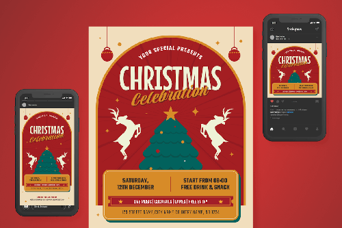 Christmas Celebration Flyer Christmas Celebration Flyer