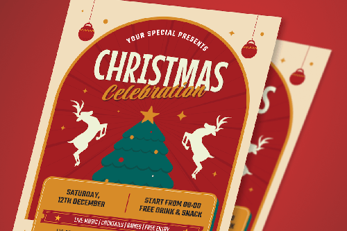 Christmas Celebration Flyer Christmas Celebration Flyer
