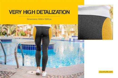 Leggings Mockup Set Leggings Mockup Set