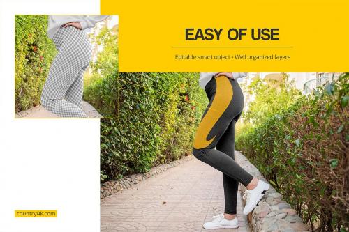 Leggings Mockup Set Leggings Mockup Set