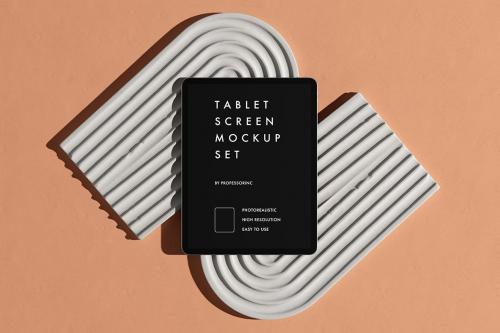 iPad Screen Mockup Set