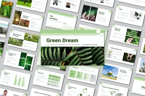 Campaign Presentation Templates - Go Green Campaign Presentation Templates - Go Green