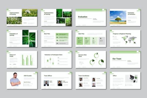 Campaign Presentation Templates - Go Green Campaign Presentation Templates - Go Green
