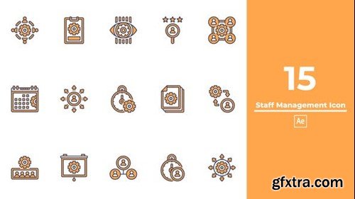 Videohive Staff Management Icon After Effects 49605940