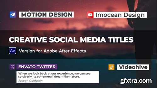 Videohive Creative Social Media Titles 49575605