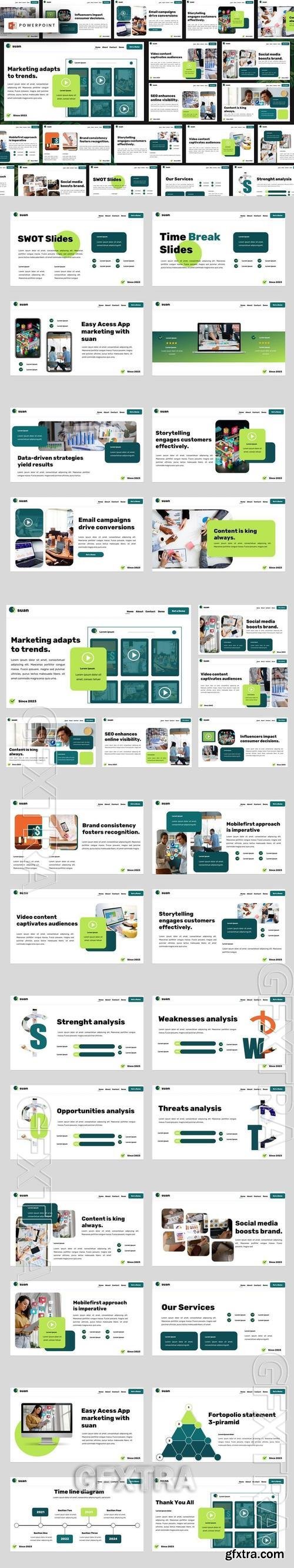 Suan - Marketing Plan Powerpoint Template NCJCQUG