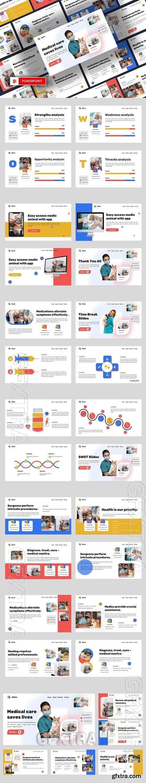 Mario - Medical Health Powerpoint Template 2LC6EF8