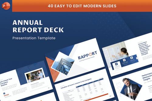 Rapport - Annual Report Deck Presentation Template Rapport - Annual Report Deck Presentation Template