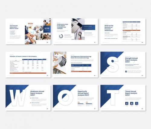 Rapport - Annual Report Deck Presentation Template Rapport - Annual Report Deck Presentation Template