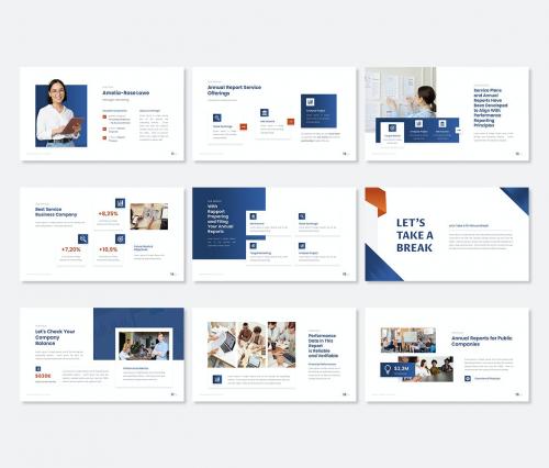 Rapport - Annual Report Deck Presentation Template Rapport - Annual Report Deck Presentation Template