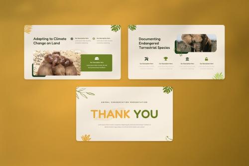 Erazoo - Animal Conservation PowerPoint Template Erazoo - Animal Conservation PowerPoint Template