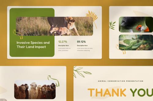 Erazoo - Animal Conservation PowerPoint Template Erazoo - Animal Conservation PowerPoint Template