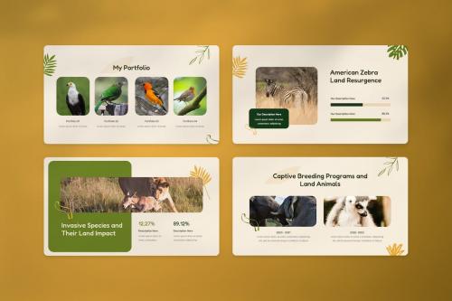 Erazoo - Animal Conservation PowerPoint Template Erazoo - Animal Conservation PowerPoint Template