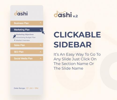 Dashi (Annual Plan Dashboard) PowerPoint Dashi (Annual Plan Dashboard) PowerPoint
