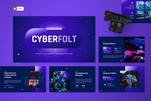 Cyberfolt - Cyber Security PowerPoint Template Cyberfolt - Cyber Security PowerPoint Template