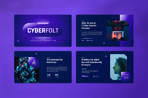Cyberfolt - Cyber Security PowerPoint Template Cyberfolt - Cyber Security PowerPoint Template