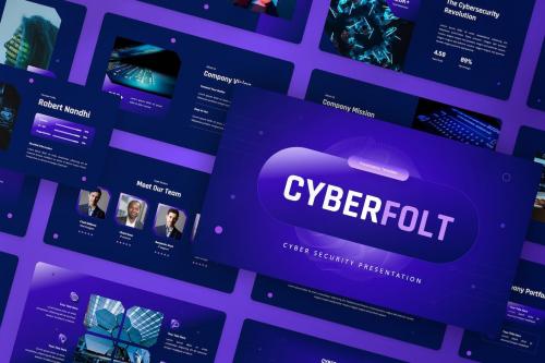 Cyberfolt - Cyber Security PowerPoint Template Cyberfolt - Cyber Security PowerPoint Template