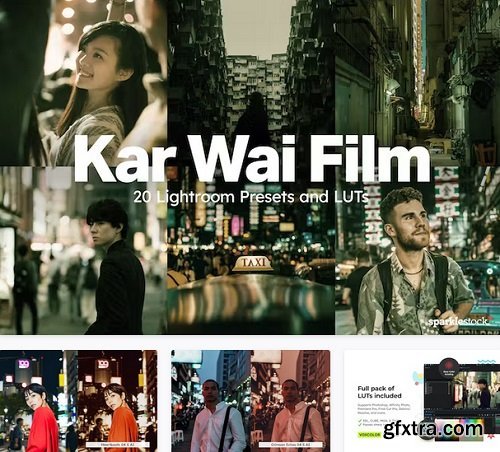 20 Kar Wai Film Lightroom Presets - 91687243
