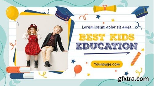 Videohive Back To School Slides Promo 49659329