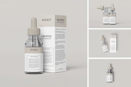 Dropper Bottle Mockup
