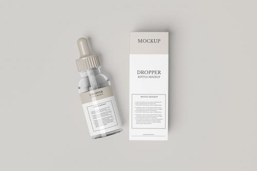 Dropper Bottle Mockup