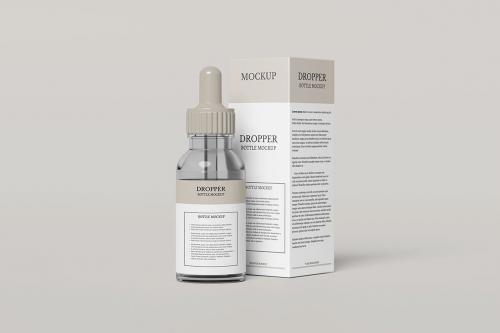 Dropper Bottle Mockup