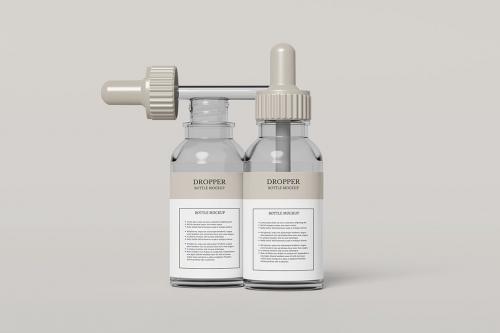 Dropper Bottle Mockup