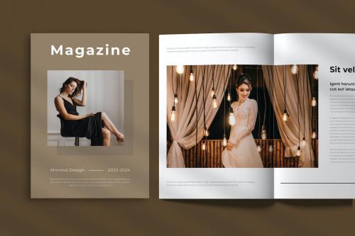 Minimal Magazine Template Minimal Magazine Template