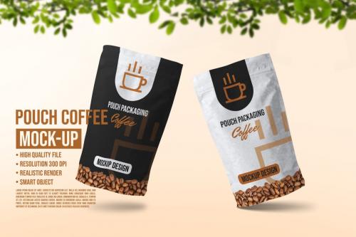 Coffee Pouch Packaging Mockups Coffee Pouch Packaging Mockups