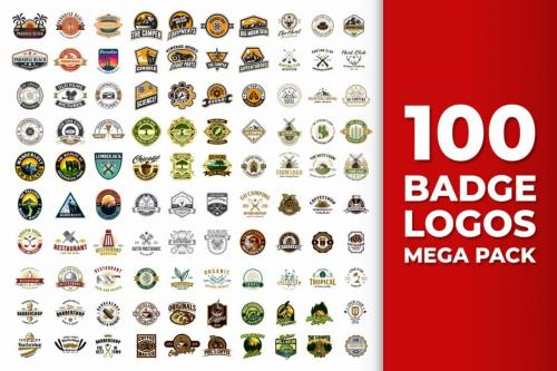 Deeezy - 100 Badges Logo Mega Pack Deeezy - 100 Badges Logo Mega Pack