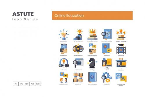 Deeezy - 110 Online Education Icons | Astute Deeezy - 110 Online Education Icons | Astute