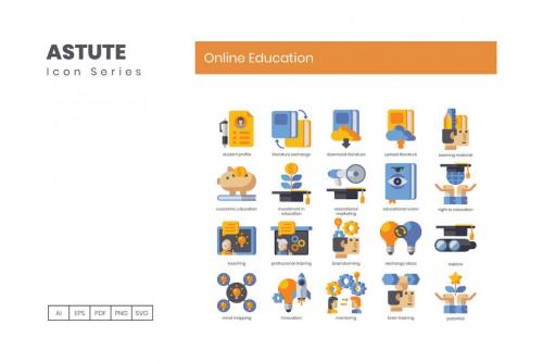 Deeezy - 110 Online Education Icons | Astute Deeezy - 110 Online Education Icons | Astute