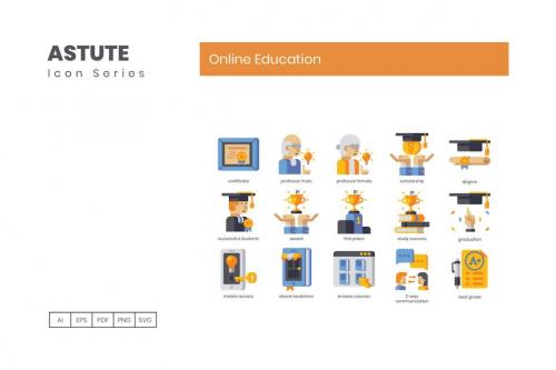 Deeezy - 110 Online Education Icons | Astute Deeezy - 110 Online Education Icons | Astute