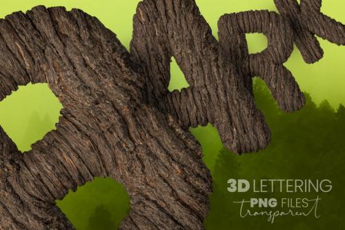 Deeezy - Bark 3D Lettering