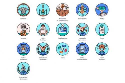 Deeezy - 136 Sustainable Development Icons | Aesthetic Deeezy - 136 Sustainable Development Icons | Aesthetic