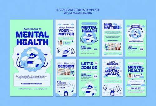 World Mental Health Day Instagram Stories
